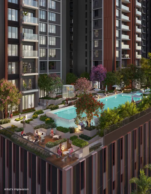 Approx. 4 acres of meticulously planned private enclave
