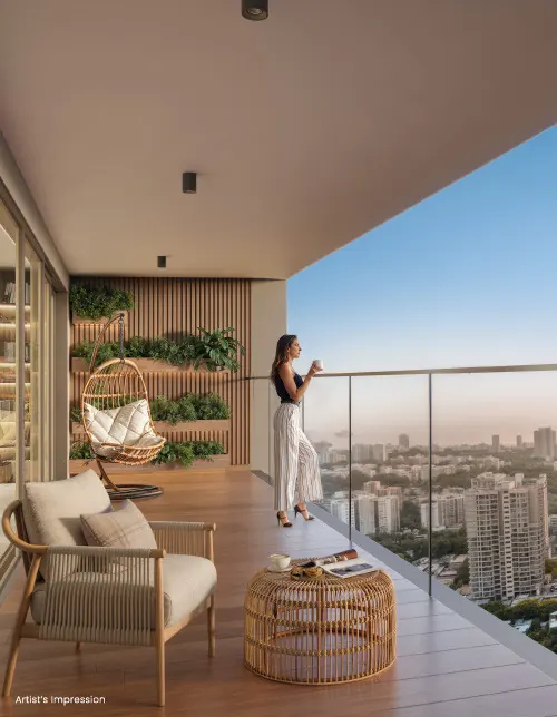 Grand decks offering panoramic mangrove views
